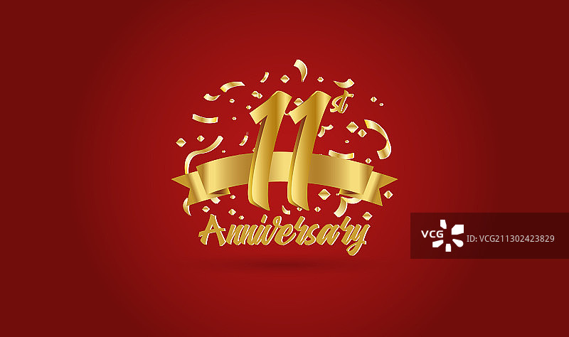 11周年庆典背景图片素材