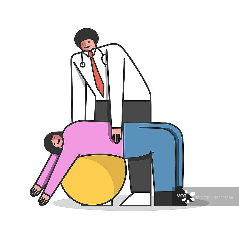 康复医生男人概念图片素材