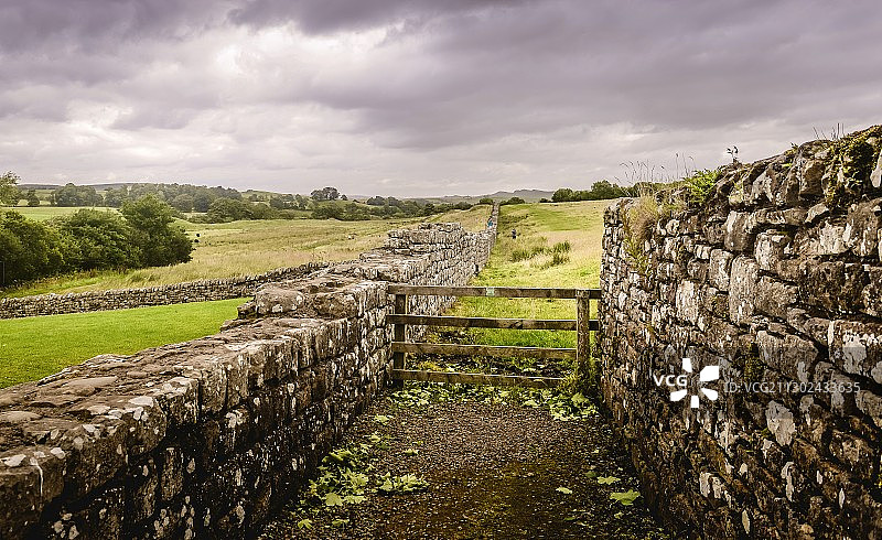 哈德良长城图片素材