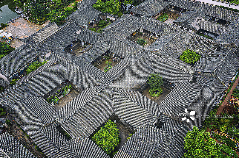 中国，云南省，建水县，朱家花园图片素材