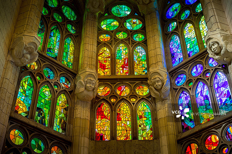 圣家堂之光图片素材