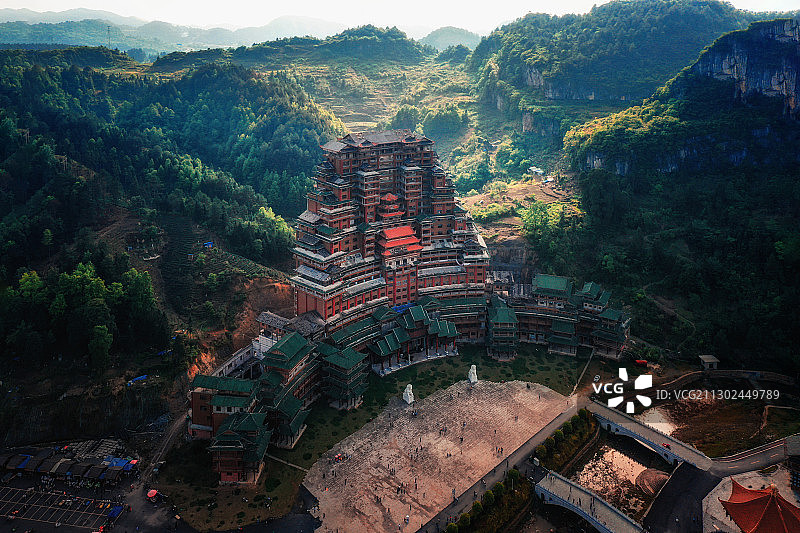 独山县水司楼图片素材