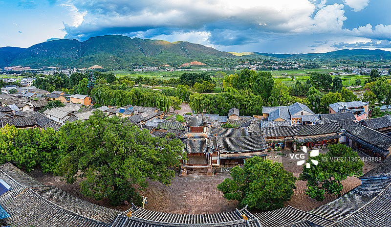 云南省大理州剑川县沙溪古镇图片素材