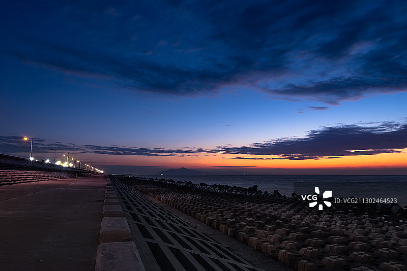东海岸日出图片素材