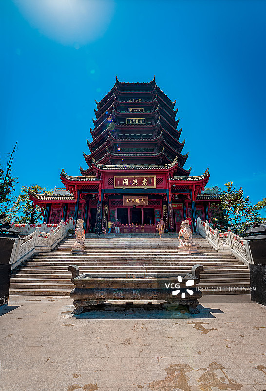 青城山老君阁图片素材