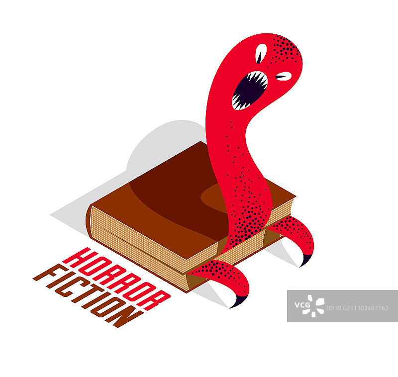 恐怖小说，可怕怪物图片素材