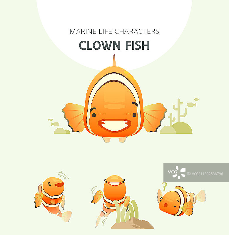 小丑鱼角色图片素材