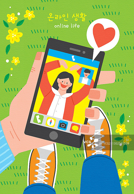 视频通话图片素材