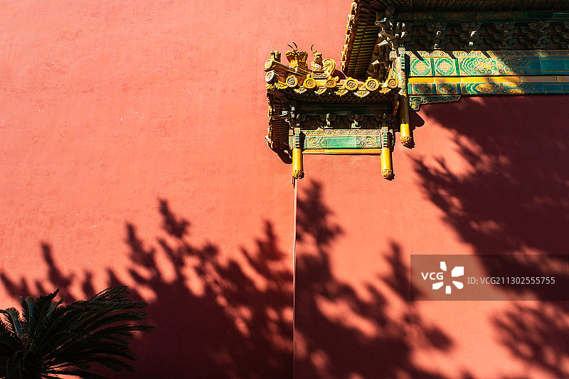 故宫古建筑局部图片素材