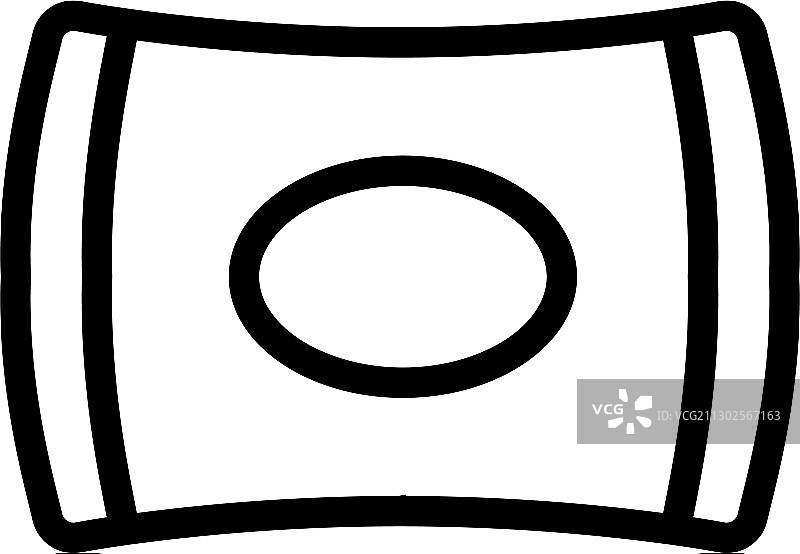 湿巾轮廓图标图片素材