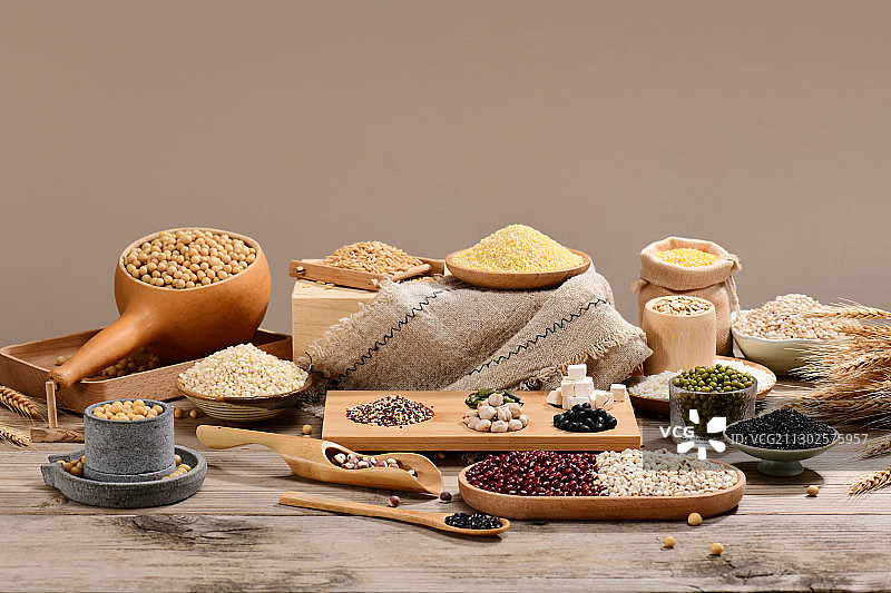 杂粮组合图片素材