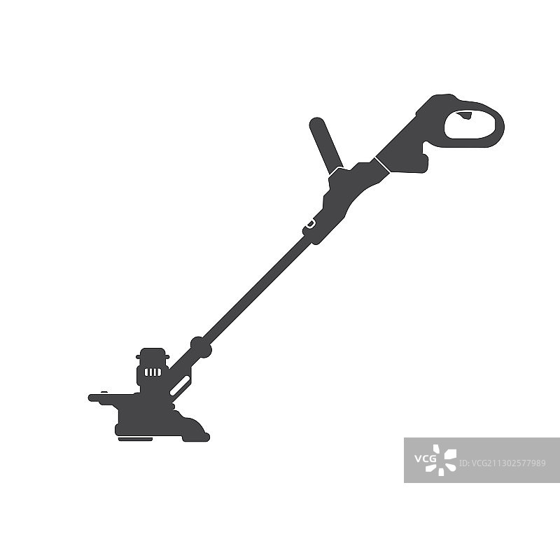 割草机和杂草切割机图标图片素材