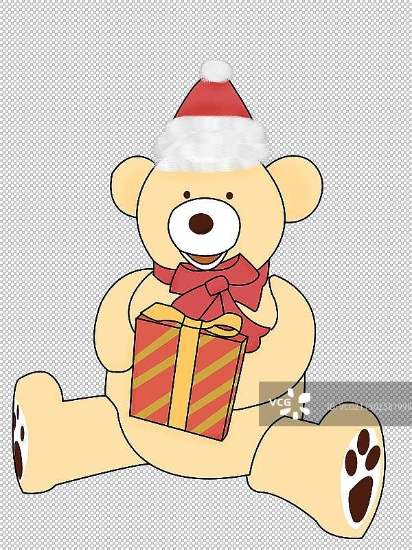 圣诞小熊图片素材