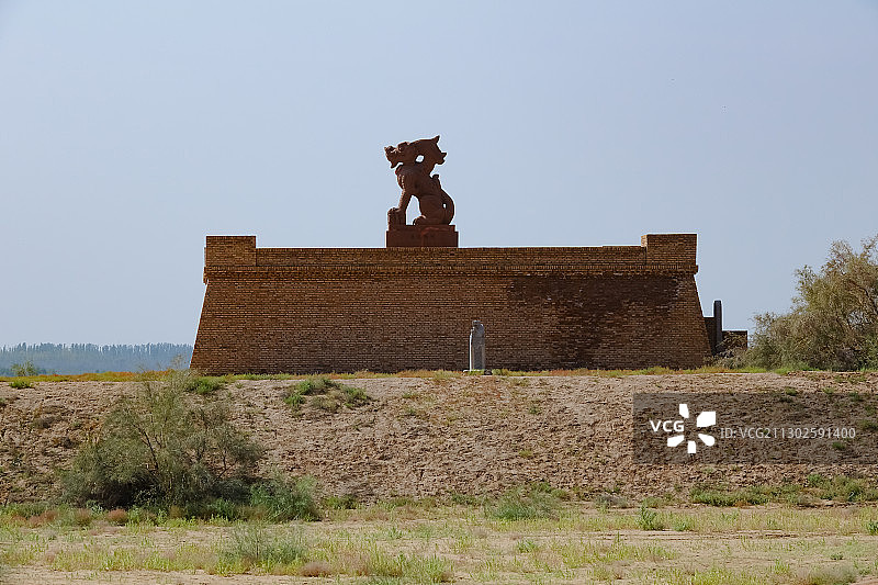 宁夏黄沙古渡国家湿地公园图片素材