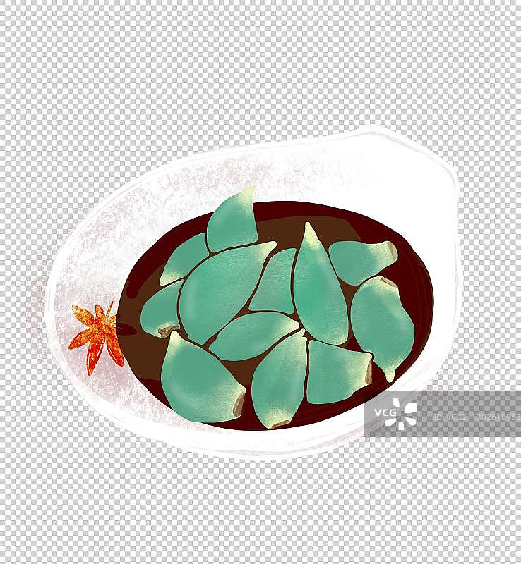 小碟腊八蒜图片素材