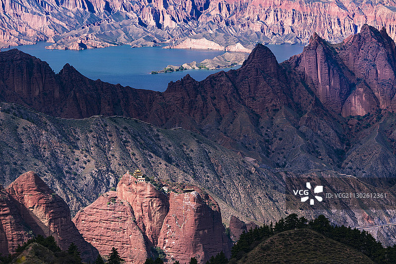 坎布拉森林公园的南宗寺图片素材