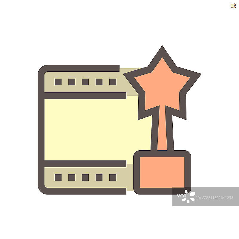 电影明星图标图片素材