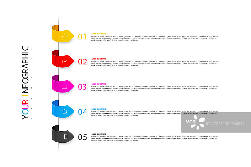 信息图表设计与营销图标图片素材