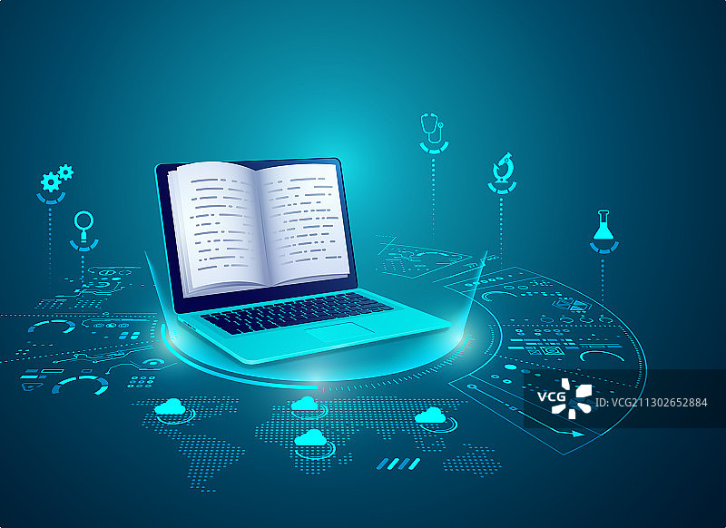 在线学习图片素材