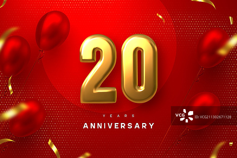 20周年庆典banner图片素材