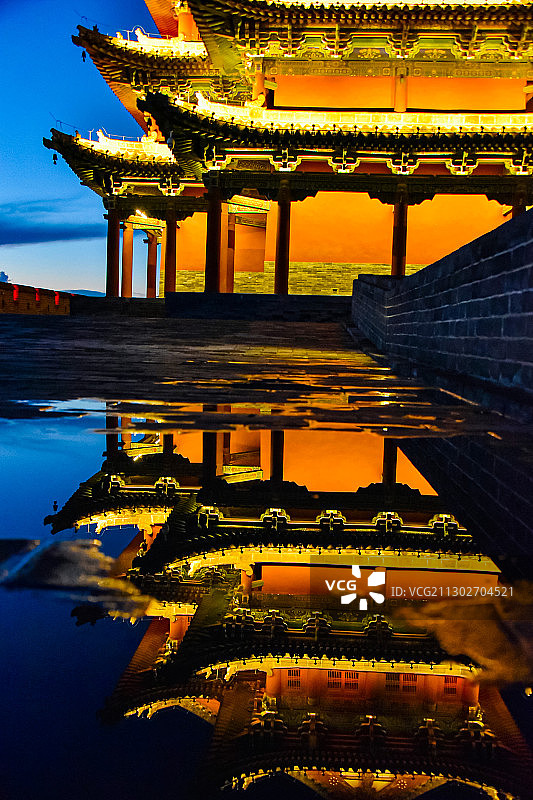 大同城墙图片素材