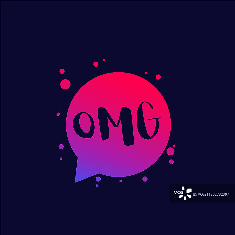 OMG文字艺术图片素材