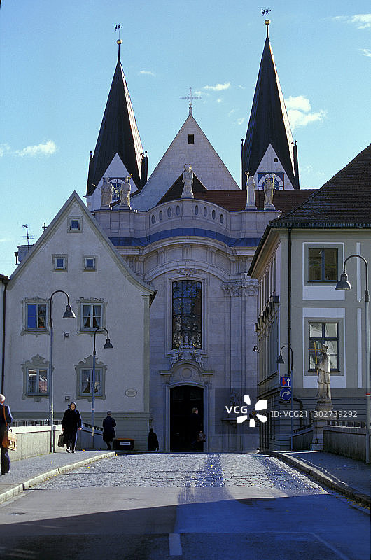 德国巴伐利亚州艾希施泰特大教堂图片素材