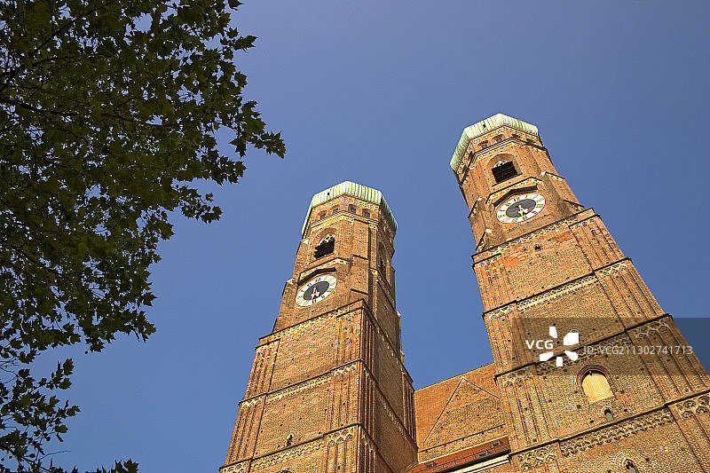 德国巴伐利亚慕尼黑圣母教堂图片素材