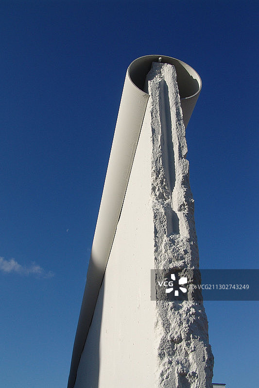 德国柏林查理检查站附近的柏林墙局部图片素材