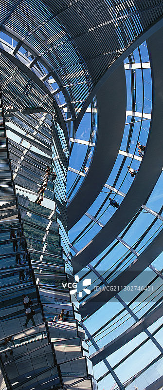 德国柏林国会大厦穹顶图片素材