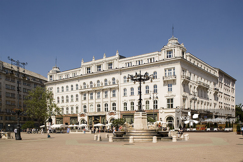 匈牙利蛋糕店一览：位于匈牙利布达佩斯的咖啡馆图片素材