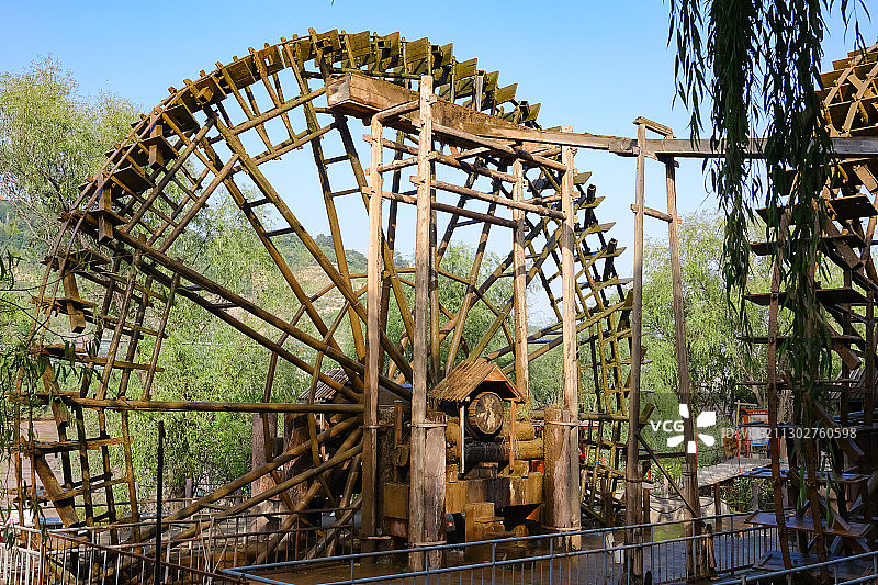 兰州水车园图片素材