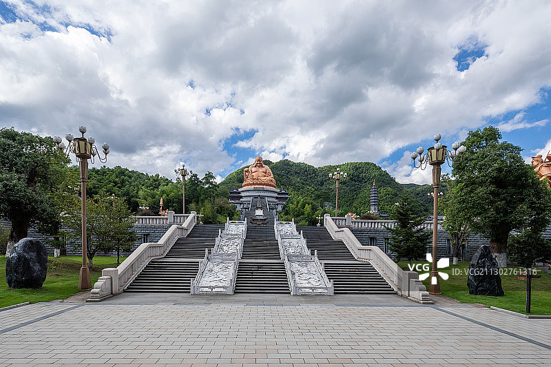 奉化雪窦寺图片素材