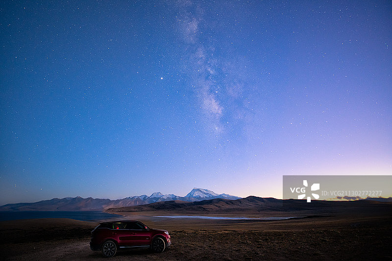 纳木纳尼银河图片素材