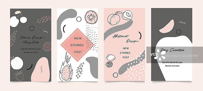 可编辑社交媒体banner模板样机图片素材