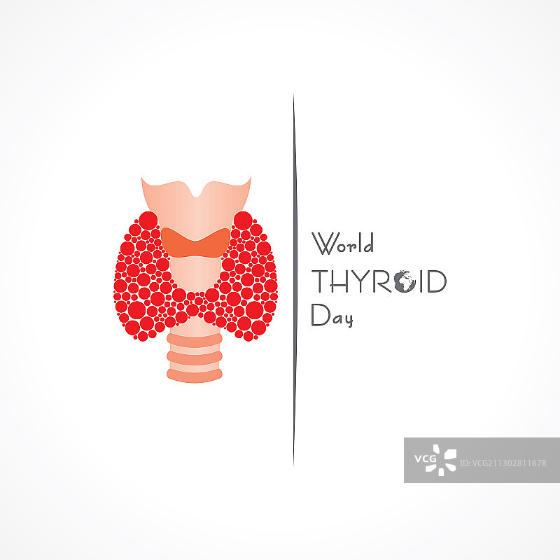 5月25日世界甲状腺日图片素材