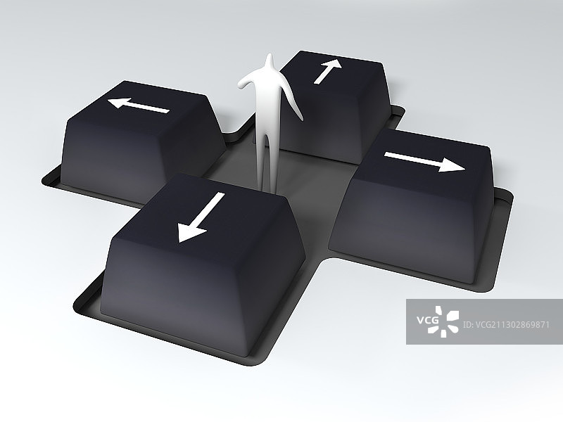 键盘-方向键图片素材