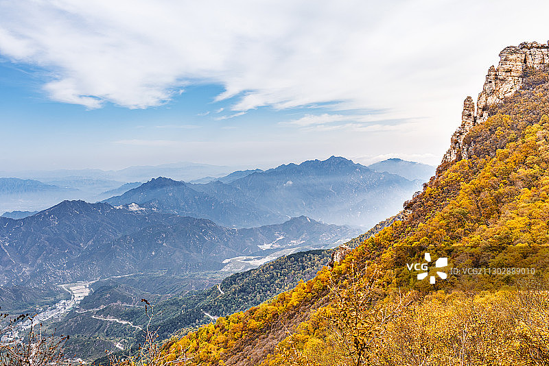 白石山秋色图片素材