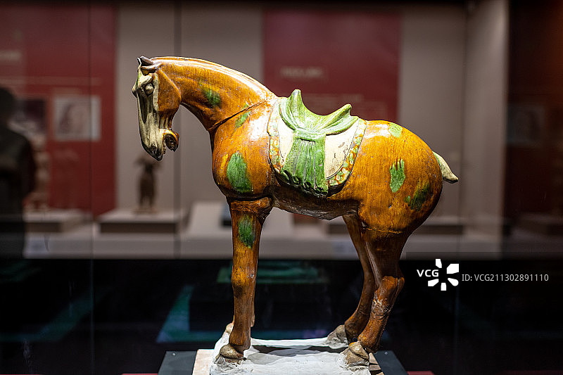 唐三彩-马图片素材
