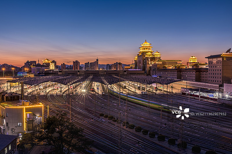 北京西站图片素材
