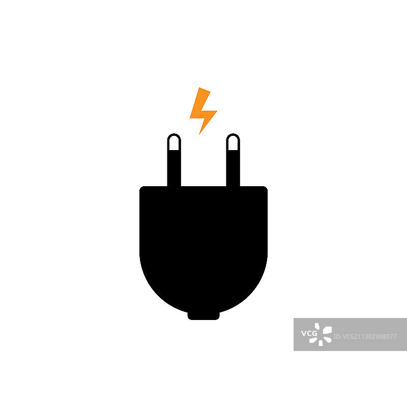 电源插头图形设计图片素材