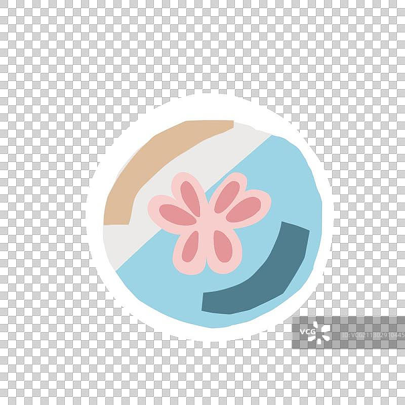 日式小物贴纸和果子图片素材