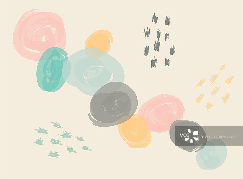 水彩抽象斯堪的纳维亚背景图片素材