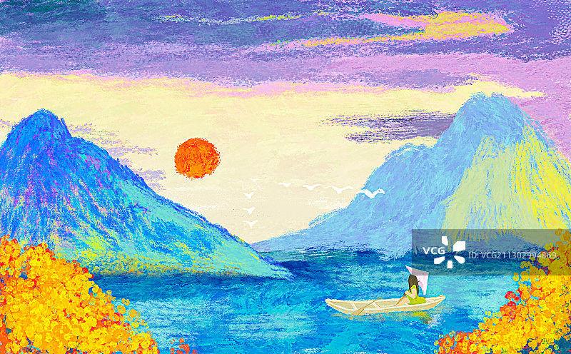 印象秋天风景图片素材