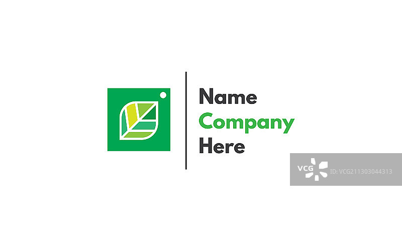 抽象方形形象标志图片素材