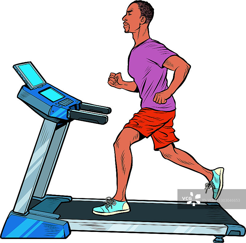 跑步机运动器材图片素材