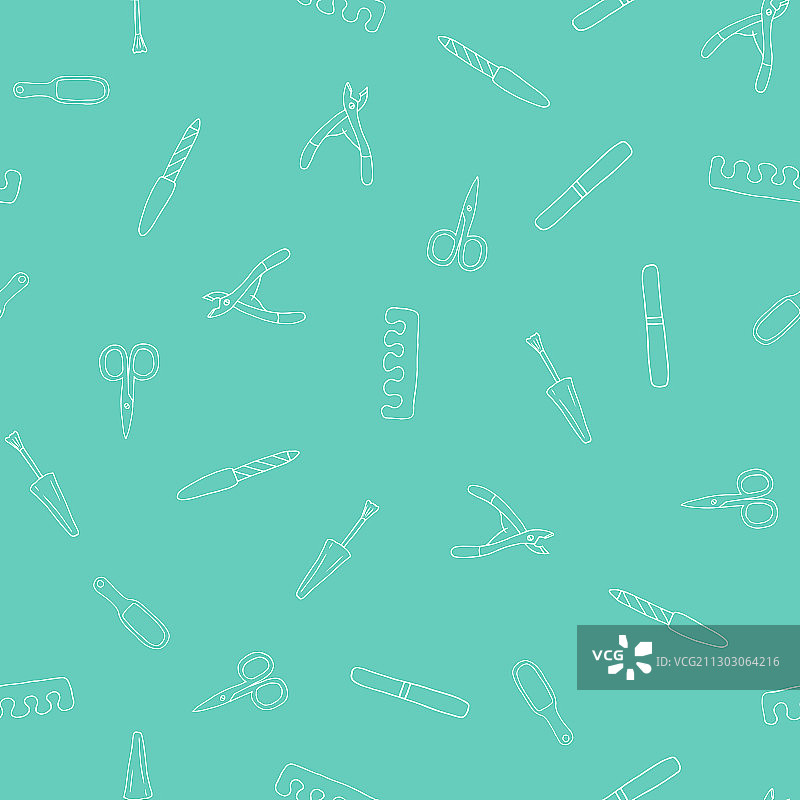 美甲和修脚图标图片素材