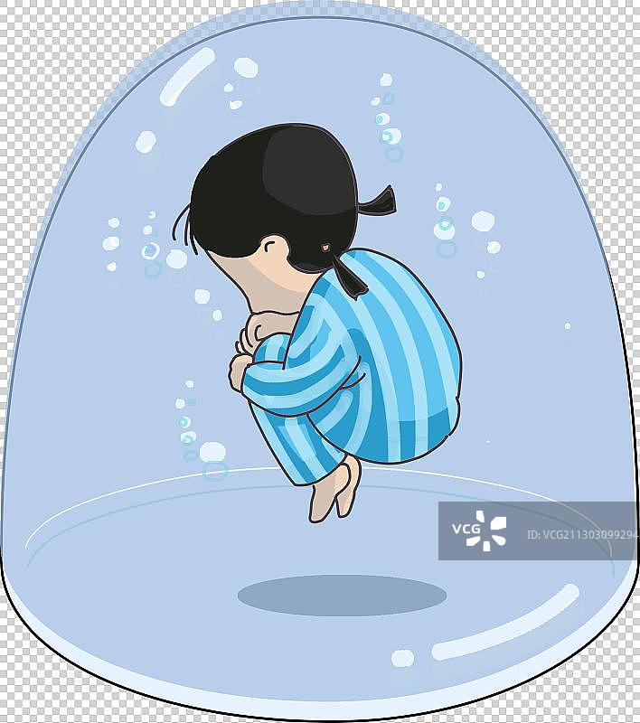 元素：生病的孩子图片素材