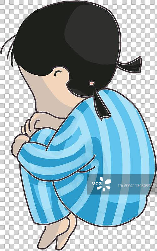 元素：生病的孩子图片素材