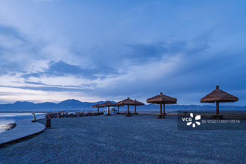 中国新疆博尔塔拉蒙古自治州博乐市赛里木湖旅游风景区图片素材